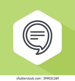 Talk symbol