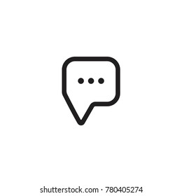 talk think symbol vector