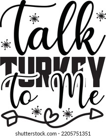 talk turkey to me vector file