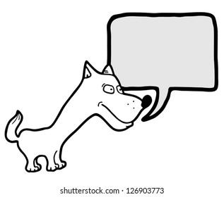 Talkative dog