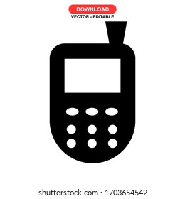 talkie icon or logo isolated sign symbol vector illustration - high quality black style vector icons
