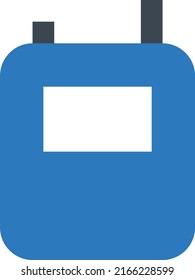 Talkie Vector ilustra un fondo transparente.Símbolos de calidad premium.Icono vector glifos para concepto y diseño gráfico.