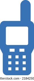 Talkie-Vektorgrafik auf transparentem Hintergrund. Hochwertige Symbole. Glyphen Vektorsymbole für Konzept und Grafikdesign.