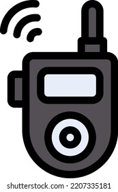 talkie Vector illustration on a transparent background.Premium quality symmbols.Stroke vector icons for concept and graphic design.