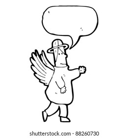 talking angel cartoon