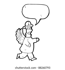 talking angel cartoon