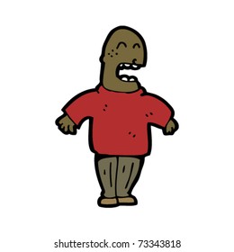 talking bald man cartoon