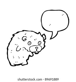 talking beaver cartoon