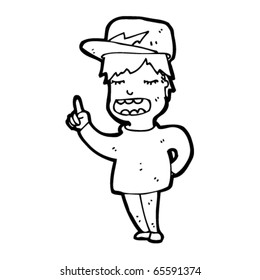 talking boy cartoon