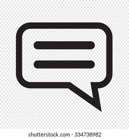 talking bubble chat icon