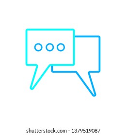 talking bubble icon,colorful talking bubble icon