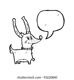 talking cartoon reindeer