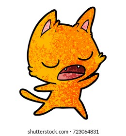 talking cat cartoon