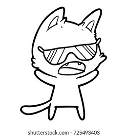 talking cat cartoon