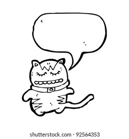 talking cat cartoon