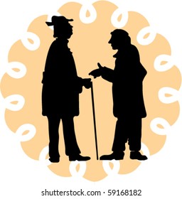 Talking citizens, illustration
