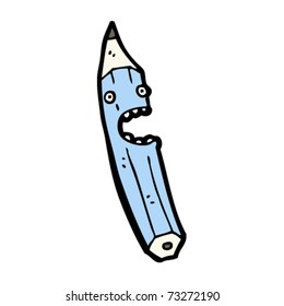 caricatura de lápiz de color para hablar