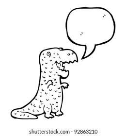 talking dinosaur cartoon