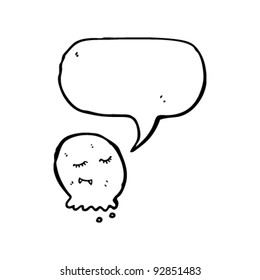 talking ghost jellyfish cartoon