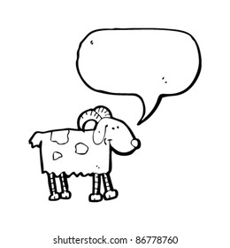 talking goat cartoon
