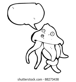 talking jellyfish cartoon
