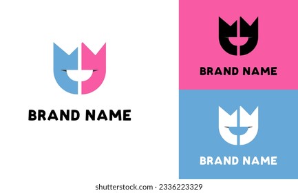 Talking Logo with a combination of quotation marks and a crown