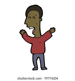 talking man cartoon