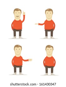 Talking people illustration