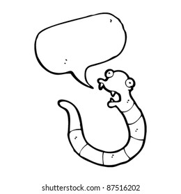 talking snake cartoon