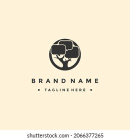 Talk-Logo-Vorlage