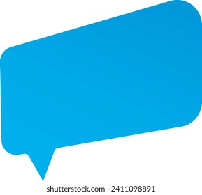 talking text bubble, chat box, blue, message box line cartoon vector illustration design. Doodle style balloon thinking sign symbol.