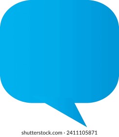talking text bubble, chat box, blue, message box line cartoon vector illustration design. Doodle style balloon thinking sign symbol.