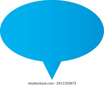 talking text bubble, chat box, blue, message box line cartoon vector illustration design. Doodle style balloon thinking sign symbol.