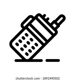 talky walky icon or logo isolated sign symbol vector illustration - high quality black style vector icons

