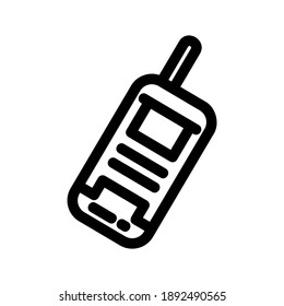 talky walky icon or logo isolated sign symbol vector illustration - high quality black style vector icons

