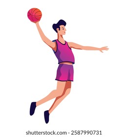 A tall and athletic basketball player with excellent shooting, dribbling and defensive abilities 