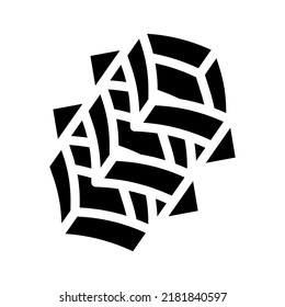 tall box kite glyph icon vector. tall box kite sign. isolated symbol illustration