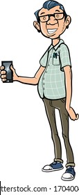 Tall Cartoon Guy: imágenes, fotos de stock y vectores | Shutterstock