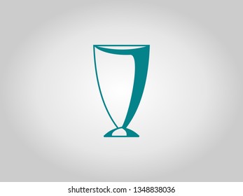 a tall glass for drink juice