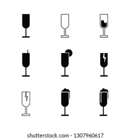 tall glass shape