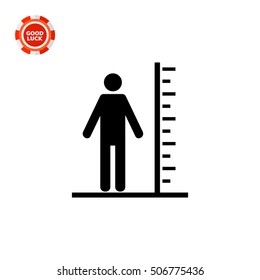 Tall Man with Scale Icon
