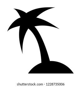 Tall palm tree