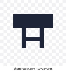 Tall sign transparent icon. Tall sign symbol design from Traffic signs collection. Simple element vector illustration on transparent background.
