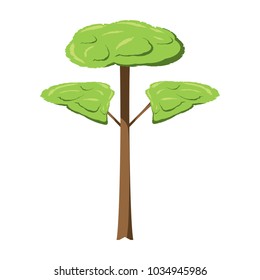 tall tree icon image