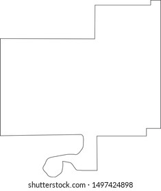 tallahatchie county map in state of mississippi