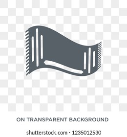 Tallit icon. Trendy flat vector Tallit icon on transparent background from Religion  collection. 