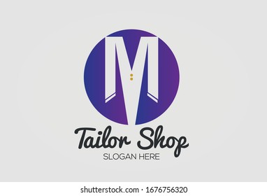 Talor Logo Vector illustration M Letter New