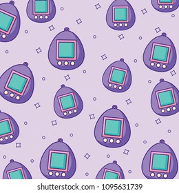 tamagotchi background design