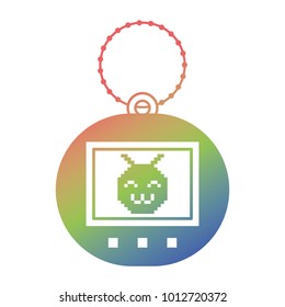 tamagotchi game with pixel animal pet simulator