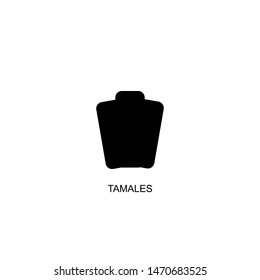 tamales icon vector black design